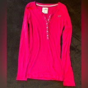 Ribbed Hollister long sleeved shirt